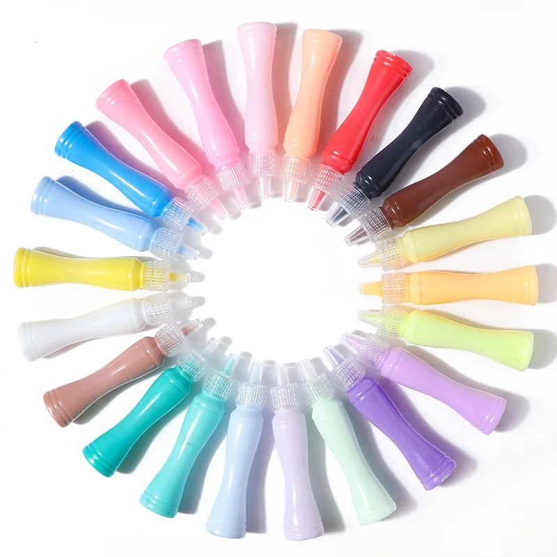 Simulation multi-color 15ML jam glue small waist diy material bag resin accessories handmade jewelry cream glue