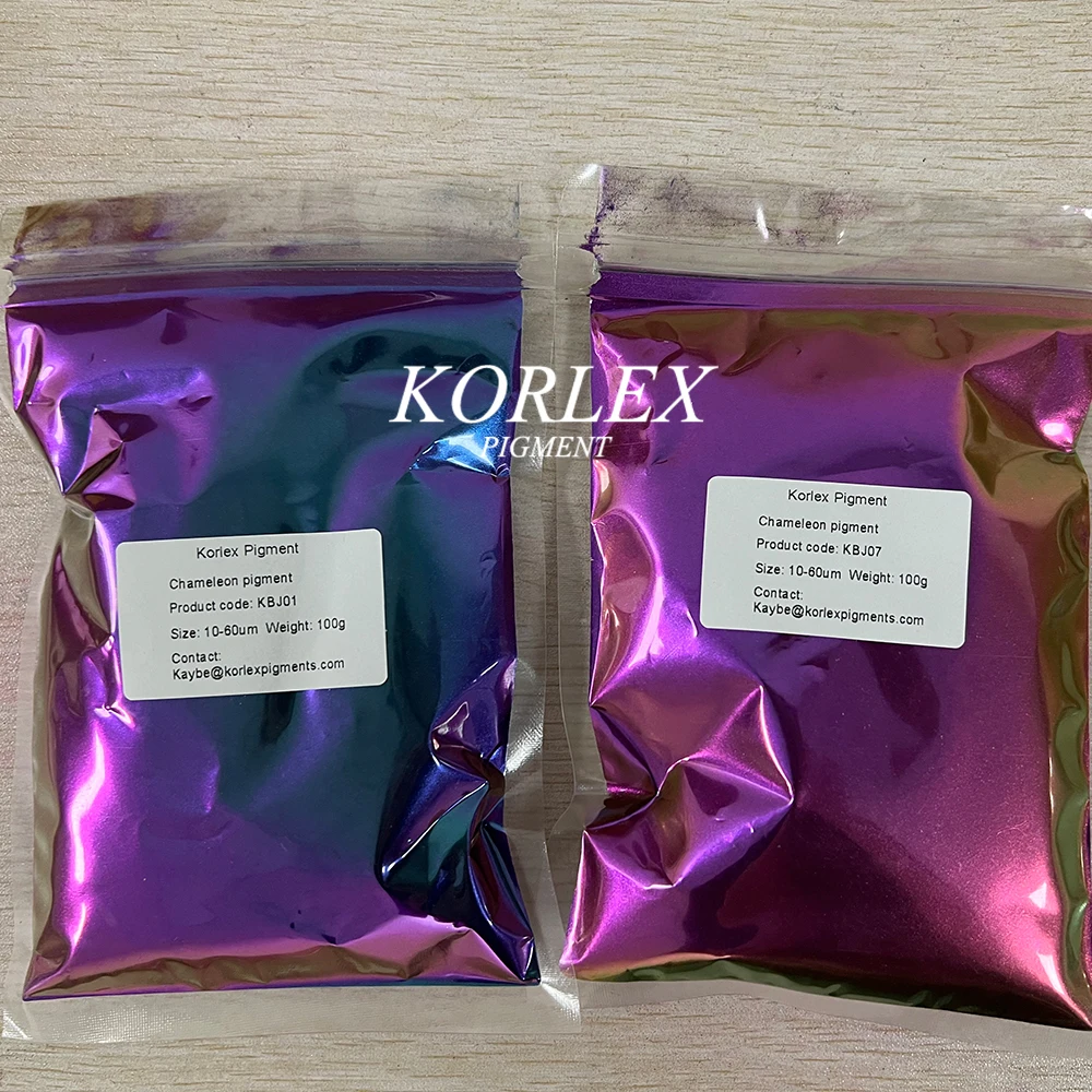 Color Changing Car Paint Pearl Pigment Makeup Eye Shade Chameleon Mica Powder