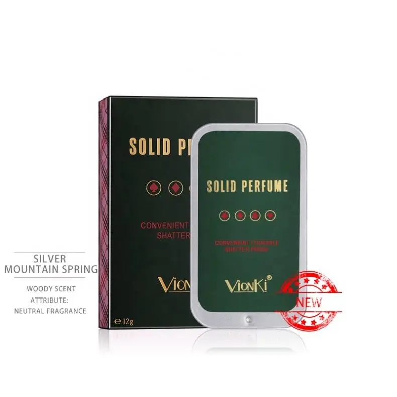 Factory Directly Supply  Long Lasting Fragrance Solid Body Balm Deodorant Perfume