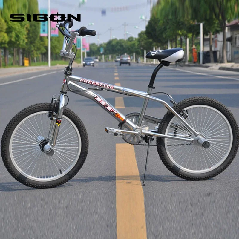 SIBON B0260108 20 inch high carbon steel aluminium single wall rim rocker mini bmx bike for adult