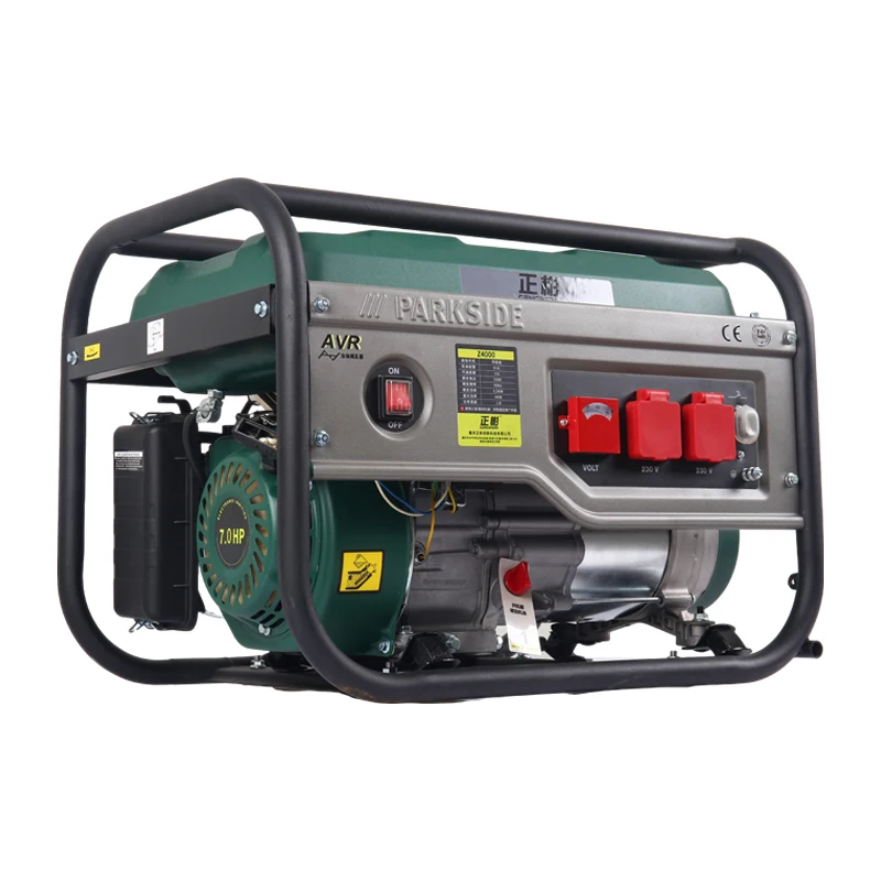 Generador electrico 3 кВт 5 8 10 Бытовая Выходная разделенная фаза 110 В 220 ручной запуск бензиновый генератор