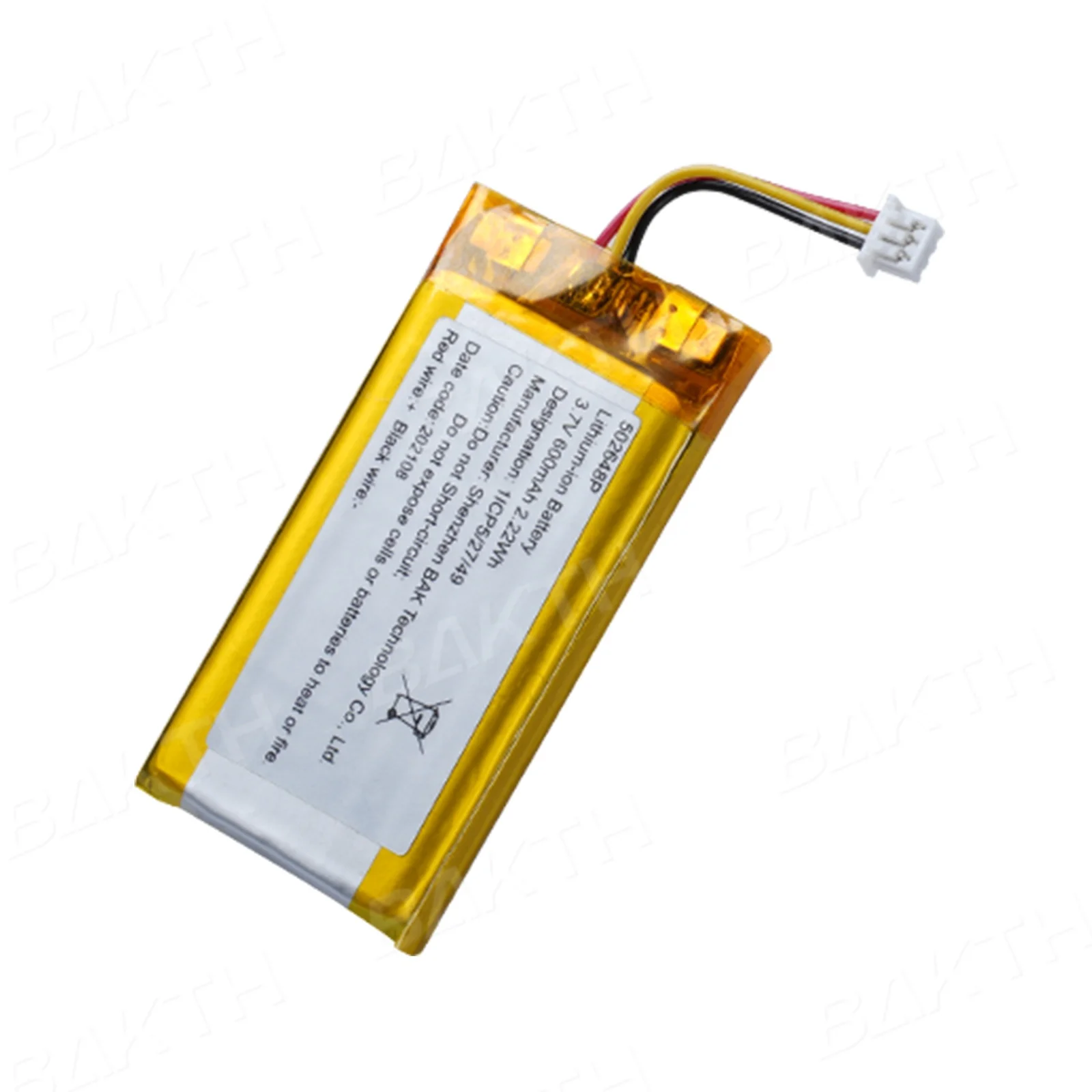 Consumer Electronics Use Lithium Polymer Battery Pack 3.7V Lipo Lithium Ion Batteries 155mAh 300mAh 560mAh 600mAh