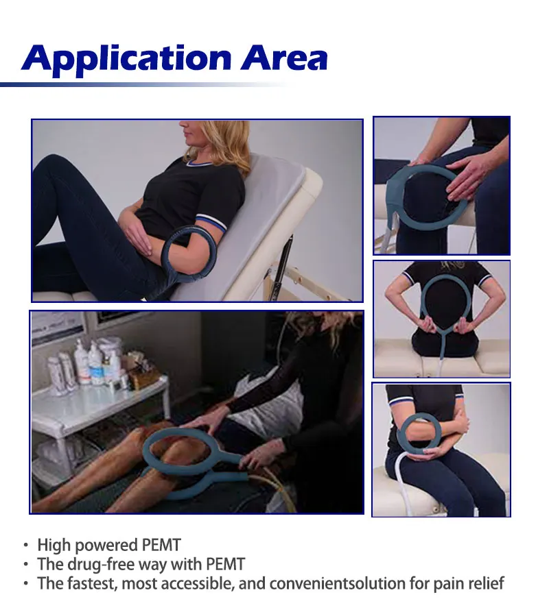 High-Intensity PEMF Machine Portable Physio Magneto Therapy Pain Relief Machine