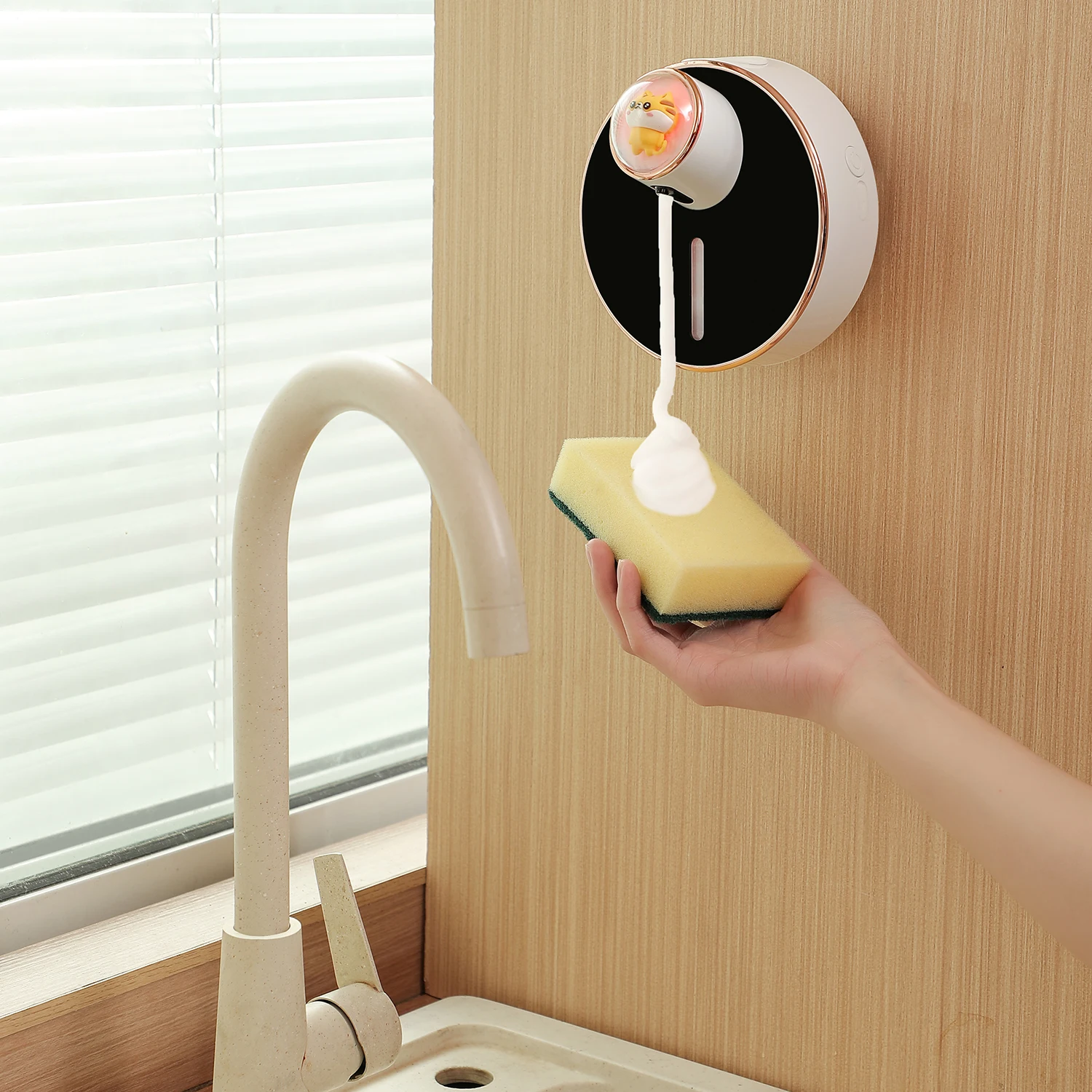 New Arrival 1200Mah Wall-Mounted Electric Detergent Pump Automatic Liquid Soap Dispenser For Kitchen Bathroom Household