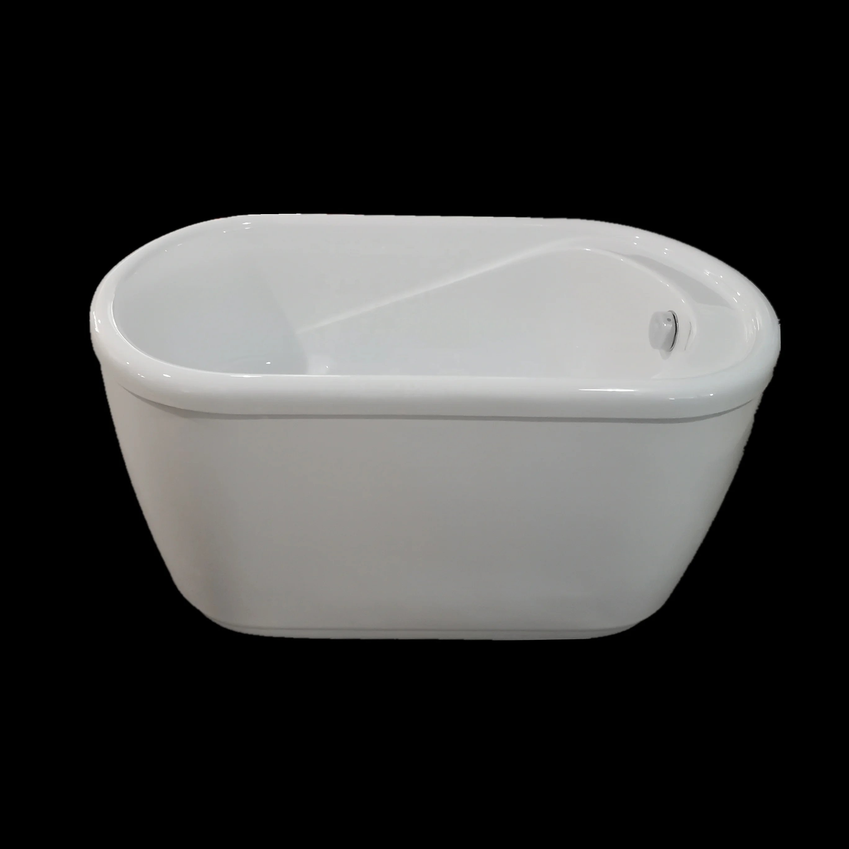 New Small Mini Freestanding Soaking 120 cm 48 inch Acrylic Bath Tubs Bathtubs for Sale