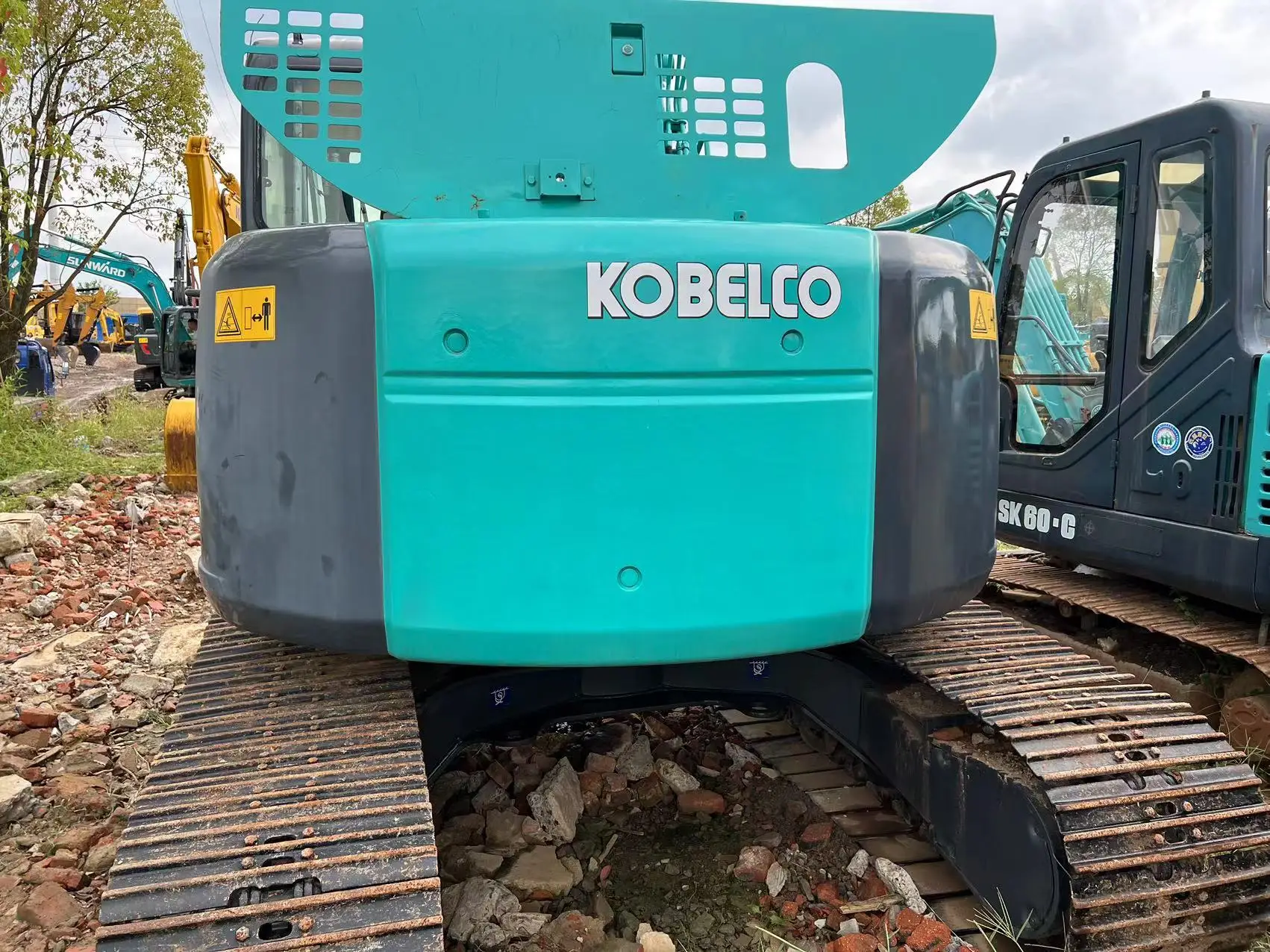 Kobelco 135sr Agricultural Multi-Functional 13Tons Used SK135  Mini Digger 135SR Crawler Excavators with Core Engine on Sale