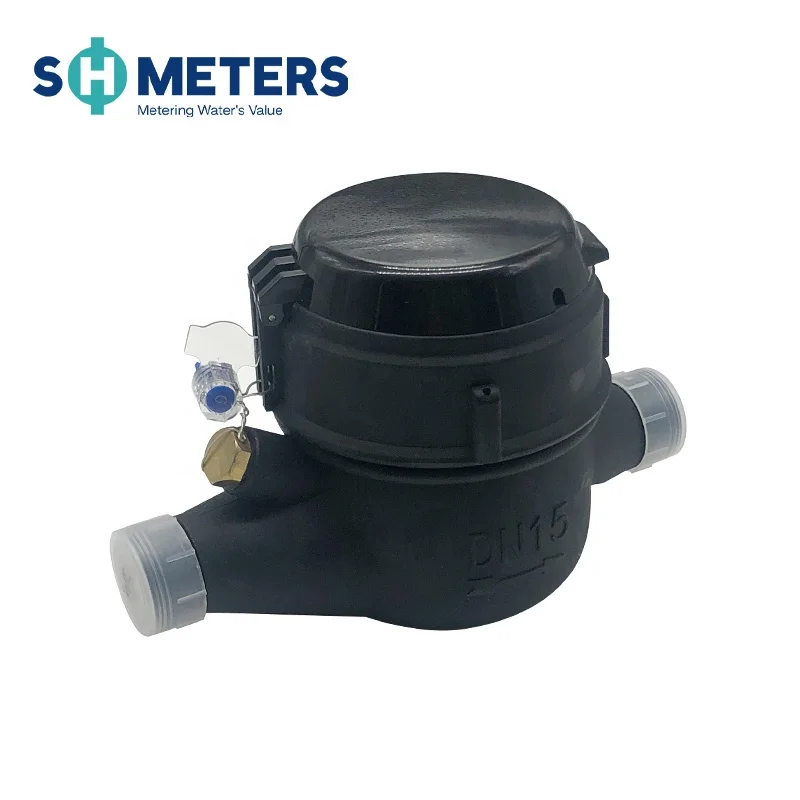 Cold r200 small multi jet plastic water meter from China