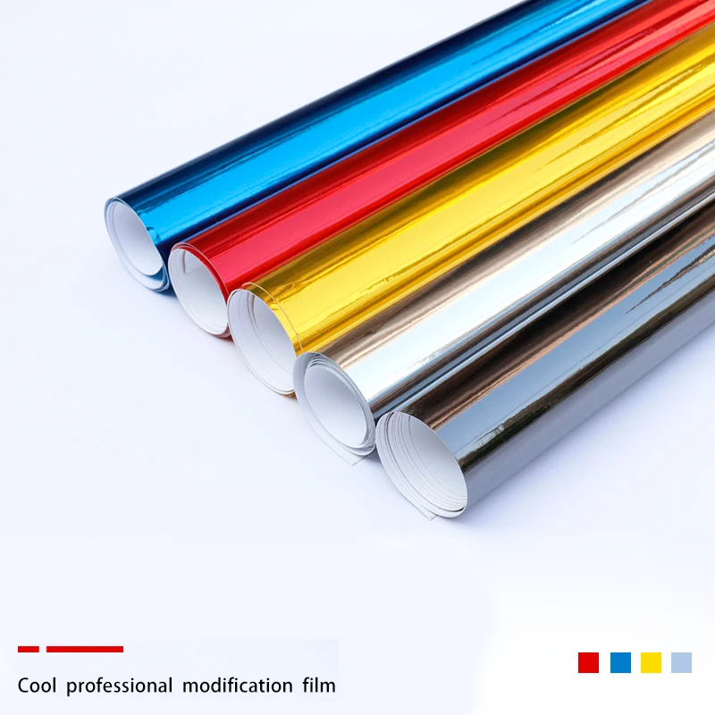 Factory wholesale 1.35*18m Rainbow electroplating blue auto film car wrap vinyl Vehicles stickers