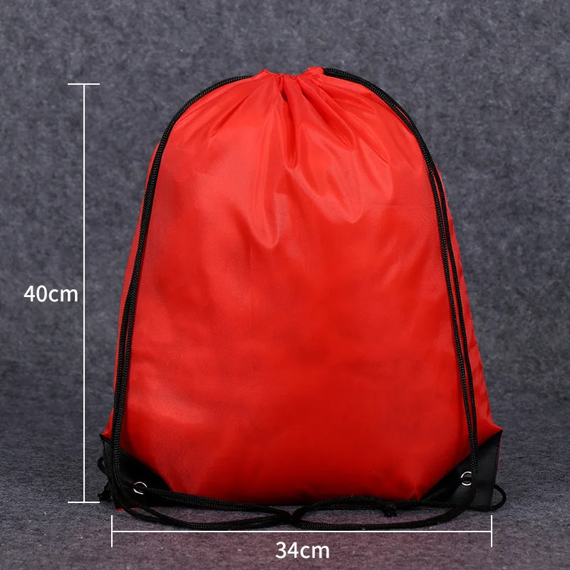 Custom Cheap Polyester Drawstring Bag Gym Sports Draw String Bags Sport Drawstring Backpack Bag