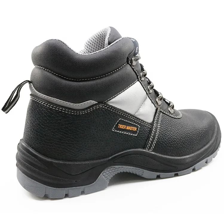 
2021 anti slip oil water resistant leather work shoes anti static safety boots puncture proof men safety shoes steel toecap 
