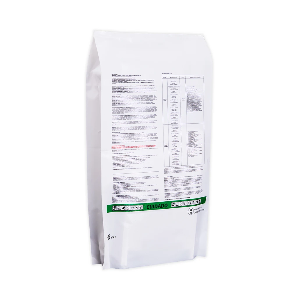 Co-extruded Printed FFS Side Gusset Heavy  PE Bags for Fertilizer Packaging