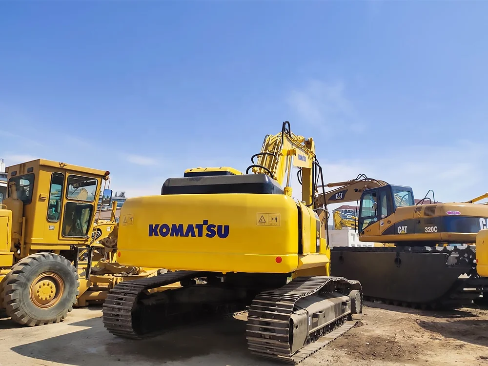 used Komatsu backhoe digger excavator komatsu hydraulic excavator pc400-7