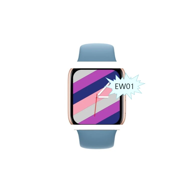 Недорогие Смарт-часы Ew01 с несколькими циферблатами стильные спортивные водонепроницаемые для фитнеса IWO 13 Series 6 вращающимися кнопками