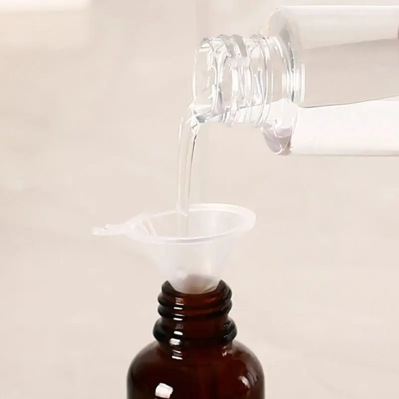 Amber Glass Bottle with dripper For Essential Oil