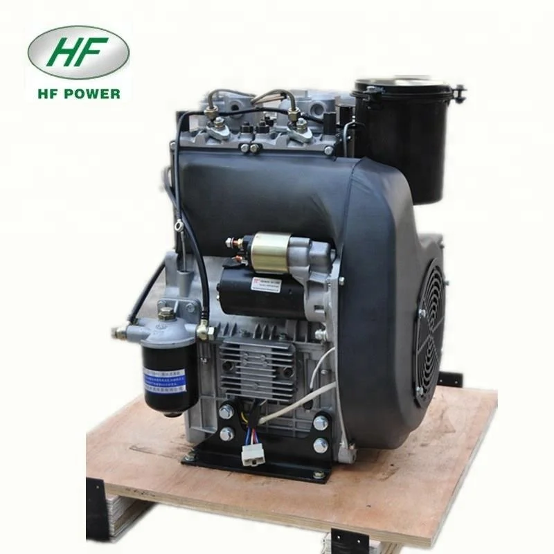 HF-A20 Air -Cooled 2-Cylinder 4-Stroke Engine Used For Construction Machinery