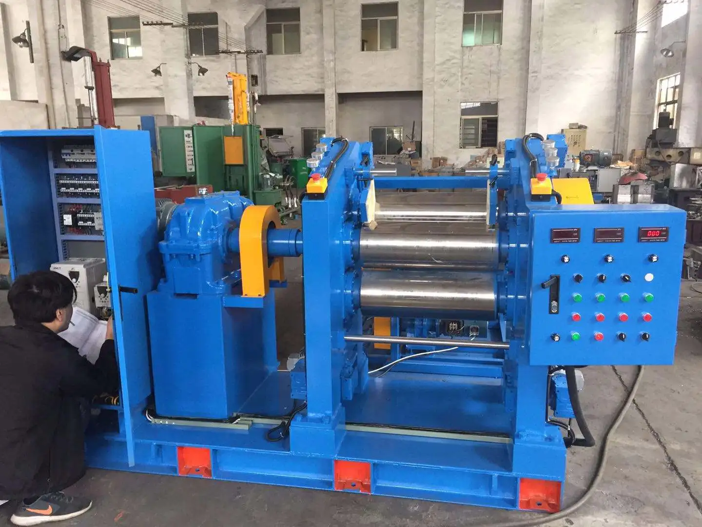 Factory Direct Sales High Quality Pvc Calendering 4 Rolls Used Rubber Calender Machine