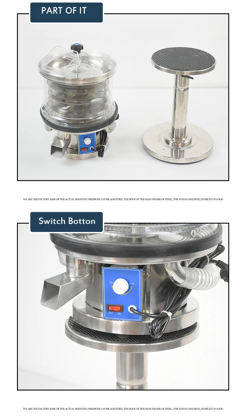CFQ-1 Pill Tablet deduster Pharmaceutical Capsule Polisher