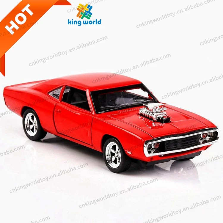 Model cars 1:32 Dodge Challenger alloy car model American supercar with sound and light pullback metal car model toys