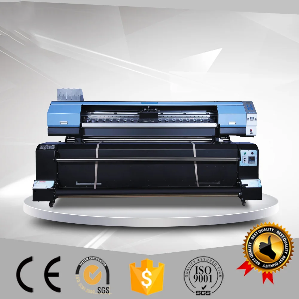 digital flag printing machine with two dx5 head, print on flag directly