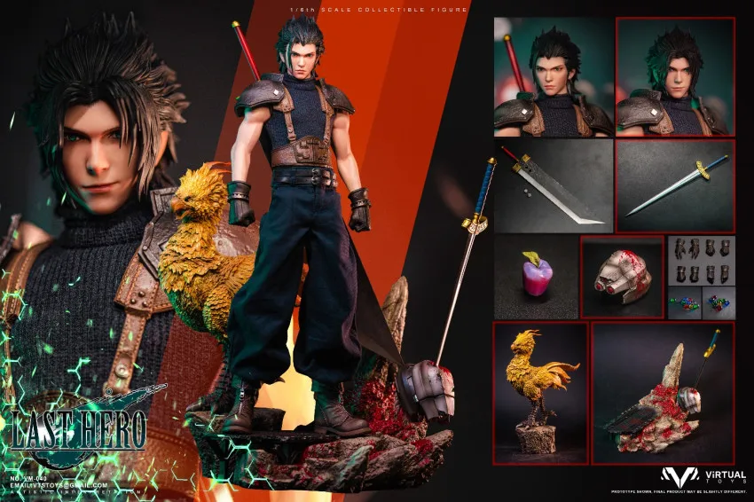 Vtstoys The Last Hero Zack Fair 1:6 action figure for collection