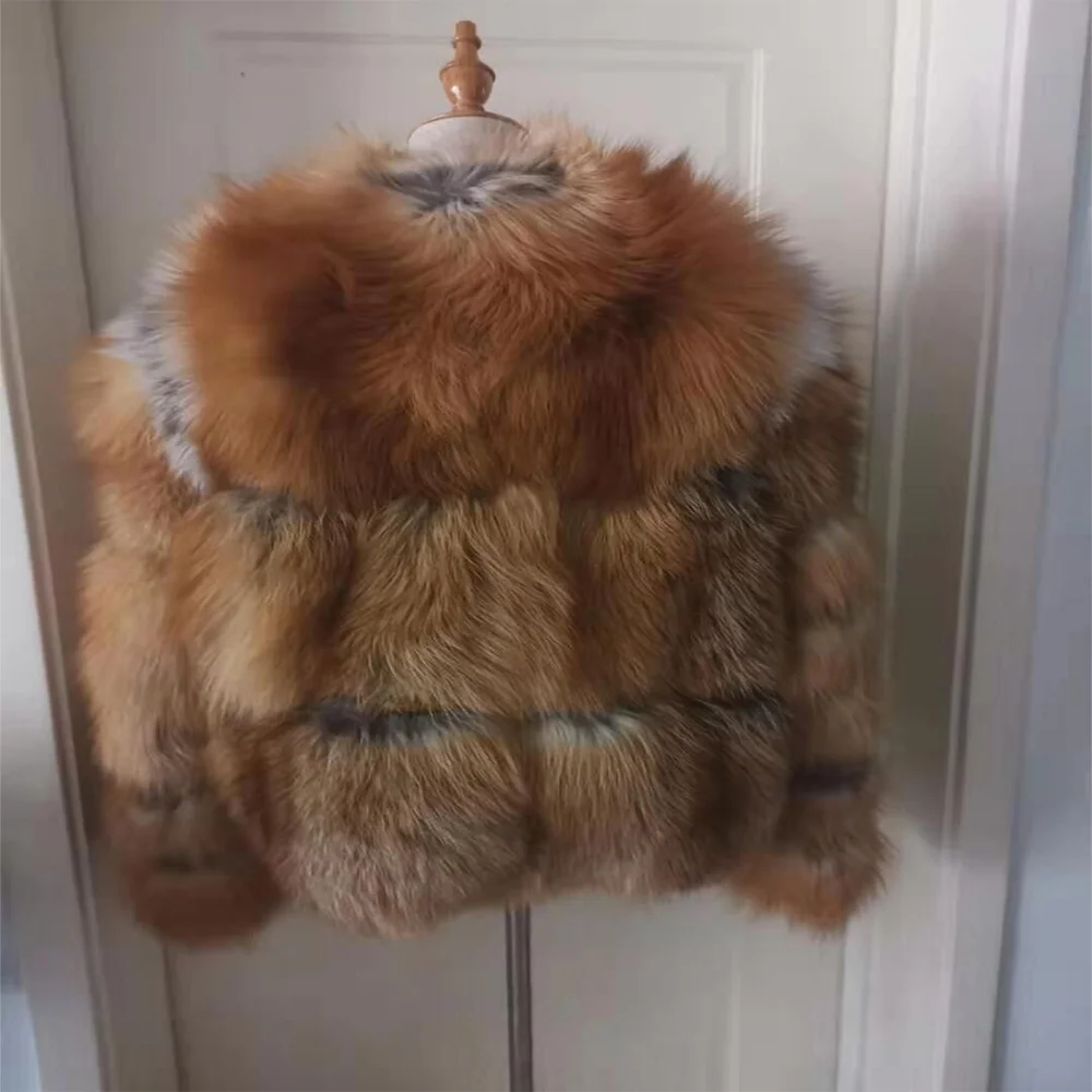 2019 Wholesale real fox fur coat soft real fox fur jacket