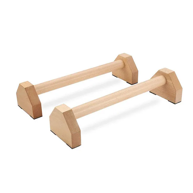 2024 Wood Push Up Bars Parallettes for Home Gym Fitness, Portable Push up Stands Exercise Equipment, Handles Yoga Training