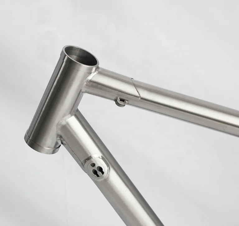 Wholesale Titanium E-Bike Frame Lightweight for Road Bicycles with BSA BB