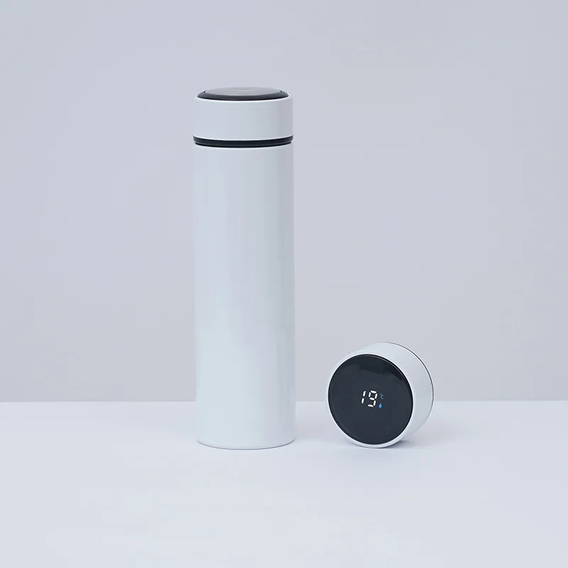 Diy Customize Double Wall Insulated Sublimation Blanks Smart Water Bottles with Temperature Display