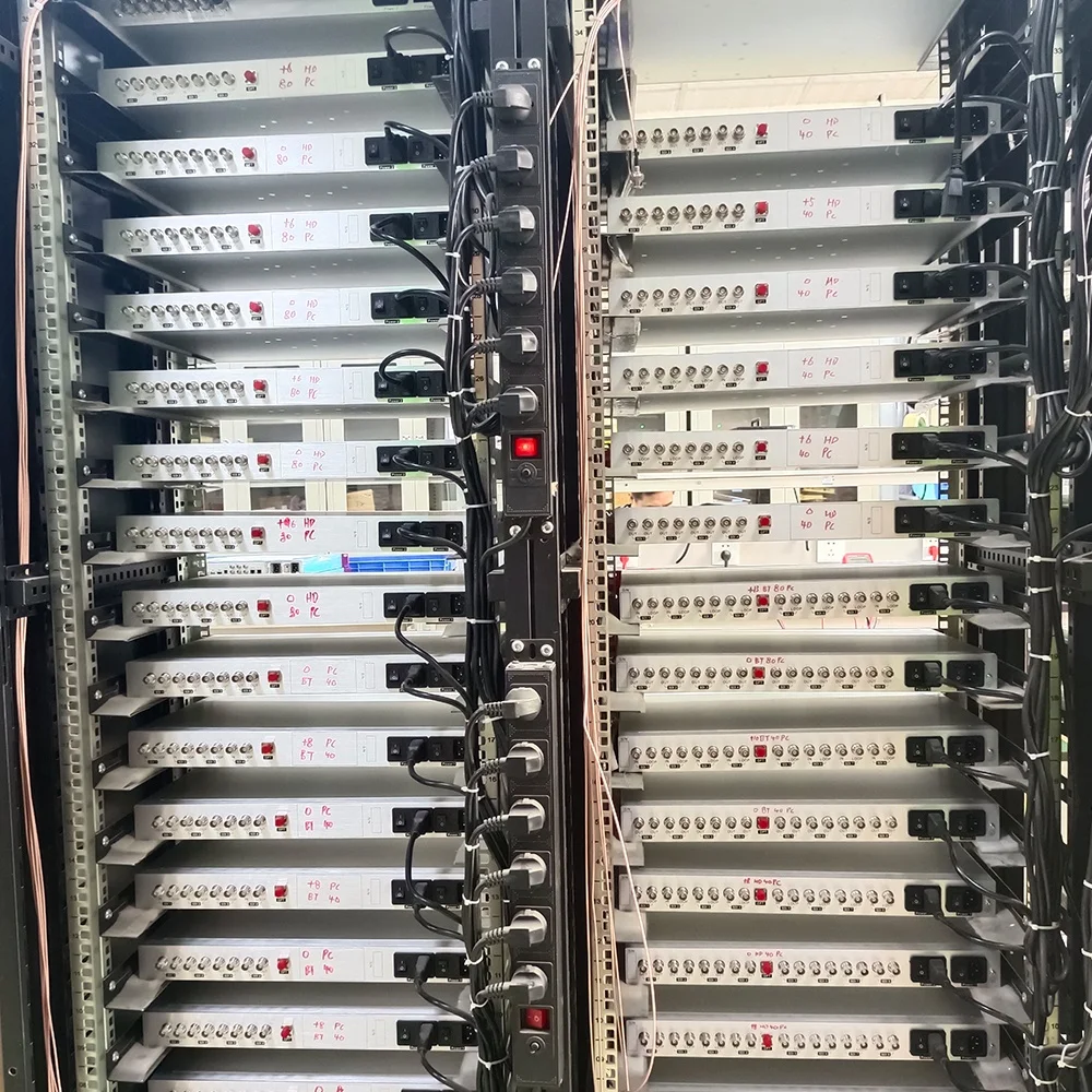 Broadcast Studio Equipment ASI Video 3G SDI with Ethernet to Optical Fiber Converter