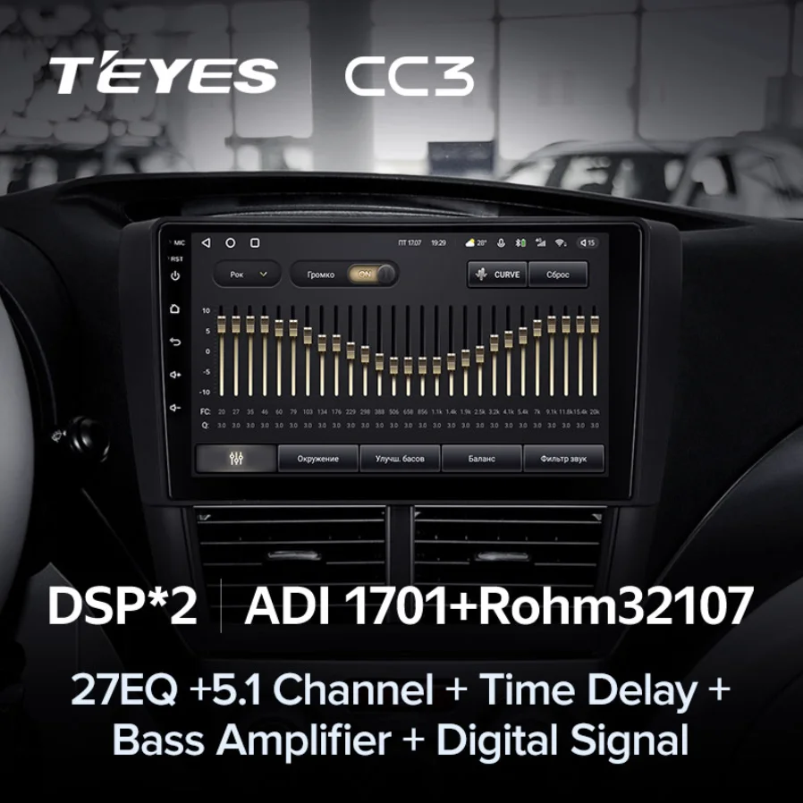 TEYES CC3 For Subaru Forester 3 SH 2007 - 2013 For Subaru Impreza GH GE 2007 - 2011 Car Radio Multimedia Video Player Navigation