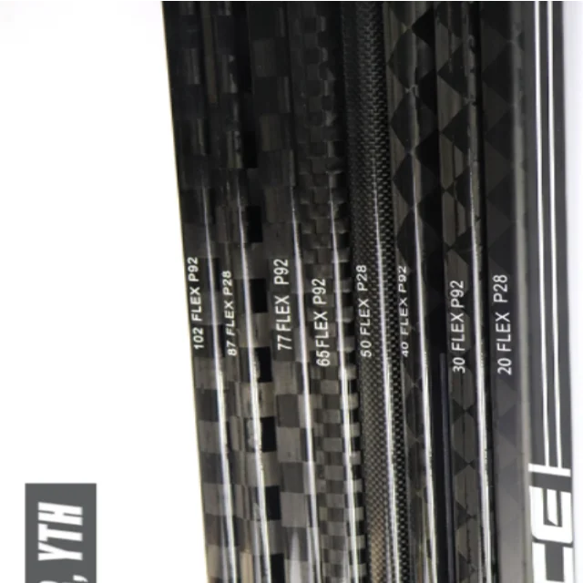 Senior Size Supper Light Weight 375g 100% Carbon Fiber Ice Hockey Stick
