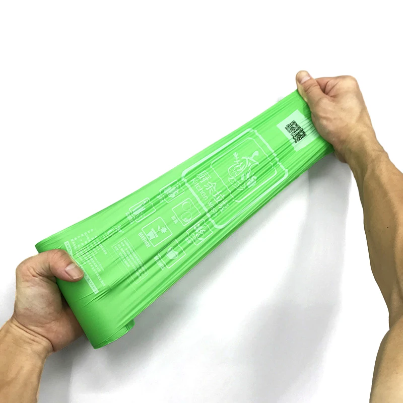 High Quality Plastic Eco friendly Shopping Bags Compostable corn starch 100% Biodegradable plastic bag