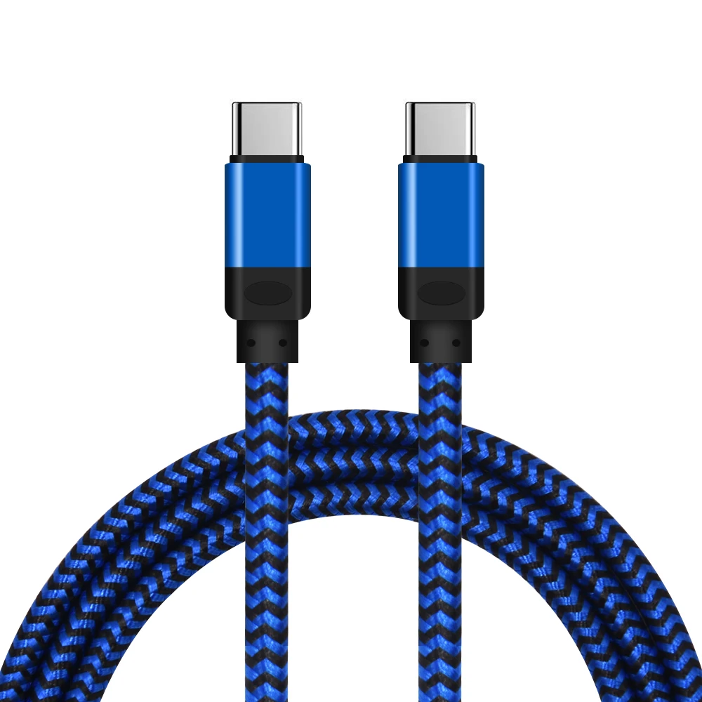 Лидер продаж плетеный кабель Usb Type C для iPhone быстрой зарядки Pd 18 Вт