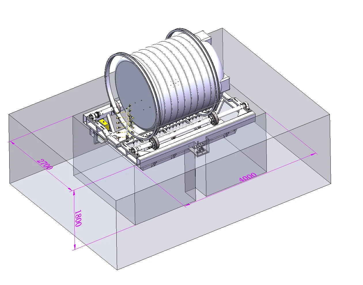 Open flame Machine Rock N Roll