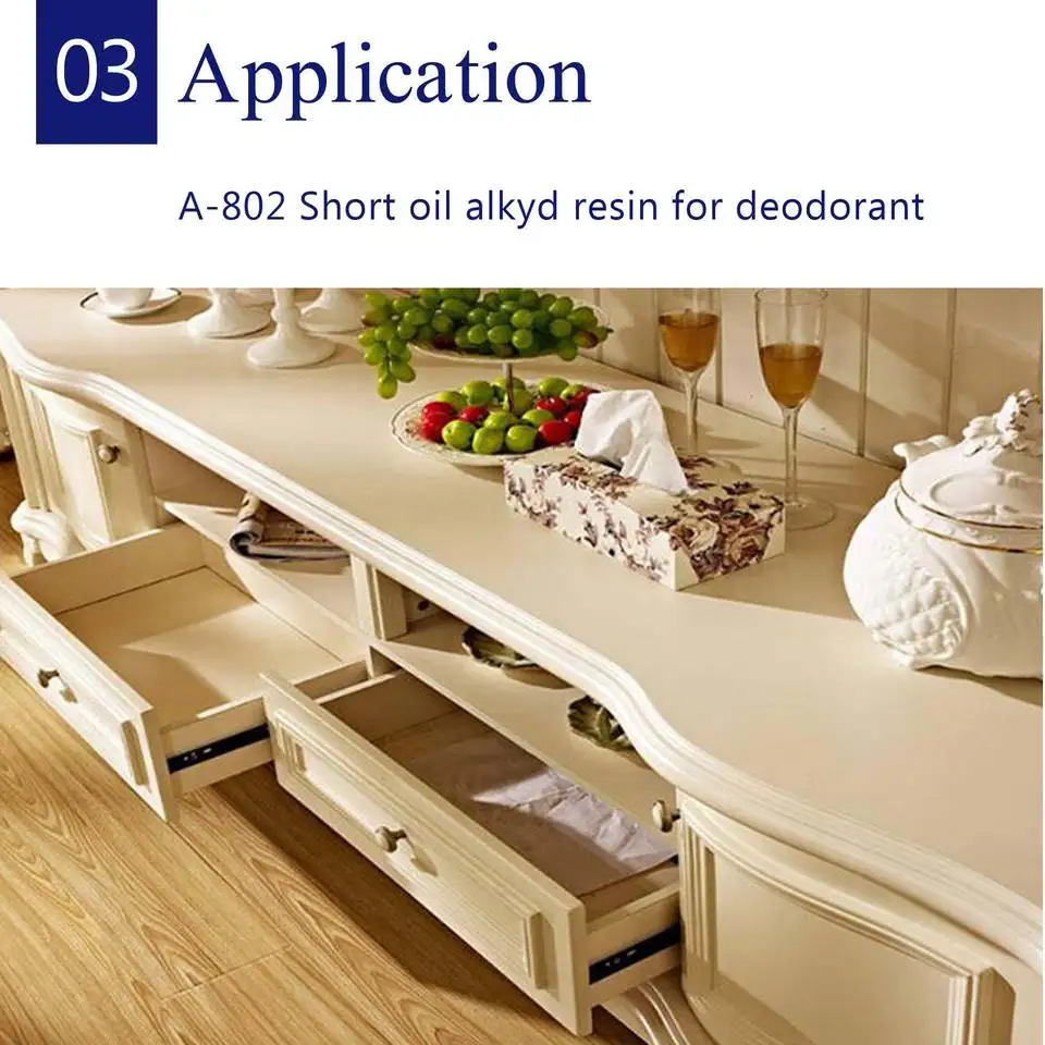 Manufacturer Wholesale Alkyd Resin Fast Drying Alkyd Resin for glossy coating Short Oil Alkyd Resin