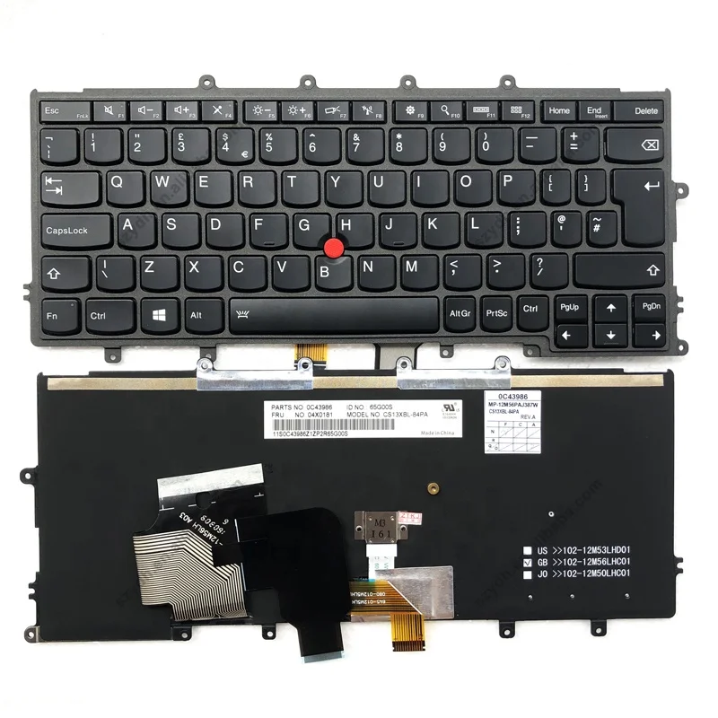 Brand New Backlight Laptop Keyboard For Lenovo Thinkpad X230S X240 X240S X250 X250S x240i X270 X260S English UK Layout Keyboards