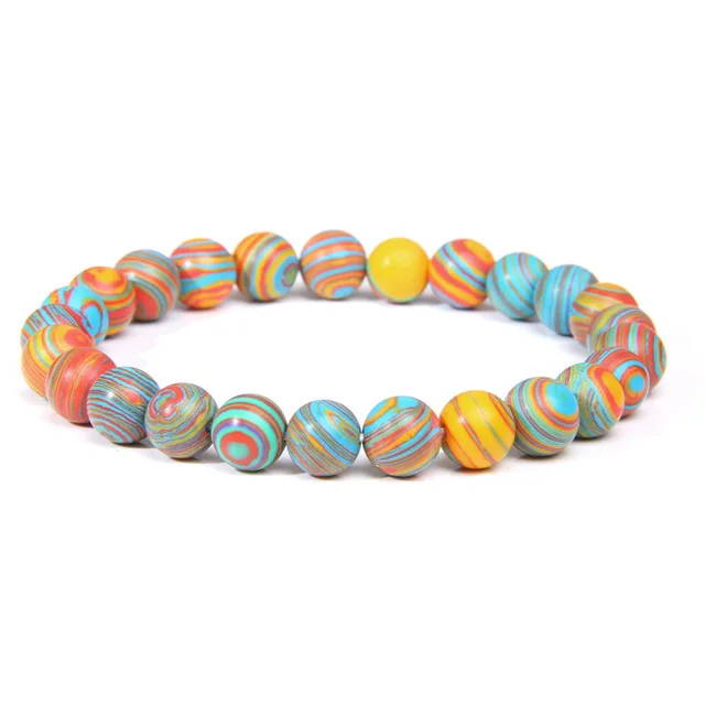 Hot selling crystal bracelets healing natural stone 8mm Agate bead bracelet natural stone wholesale stone bead bracelets