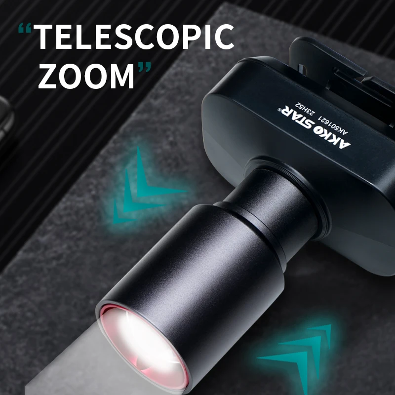 AKKO STAR AK501621 10W Led lithium battery headlamp