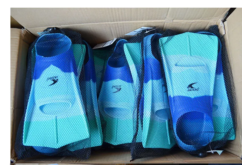 Short Floating Fins for Swimming and Snorkeling Swim Flippers for Training