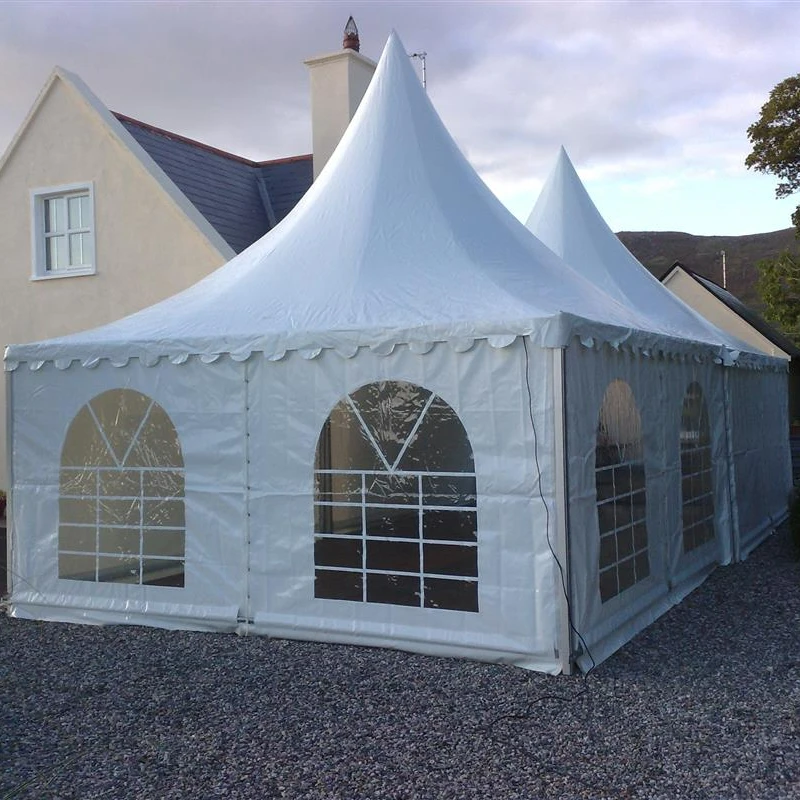 6x6 м Водонепроницаемая алюминиевая наружная Мобильная выставочная палатка для свадебных мероприятий