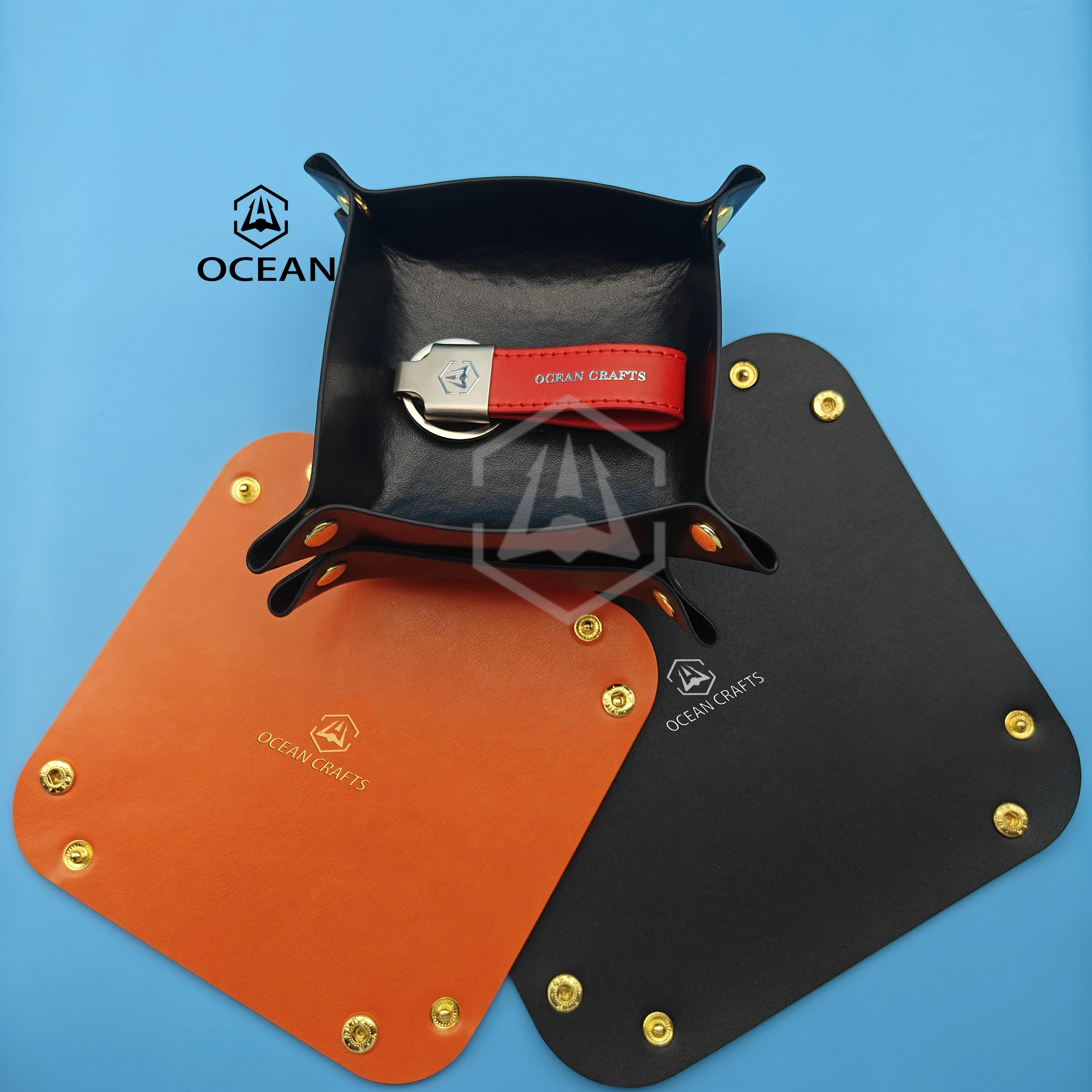 Factory Hot Selling Custom Leather Data Cable Storage Bag Manufacturer Wholesale Design Leather Diamond Storage Box