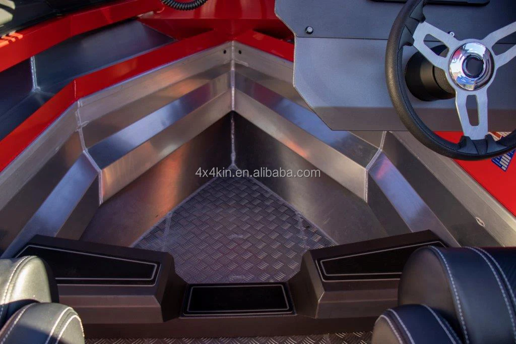 2023 Kinocean 6.3m Aluminum Cabin Cruiser Boat Hard Top Deep-V Cabin Fishing Boat With Motor For Sale