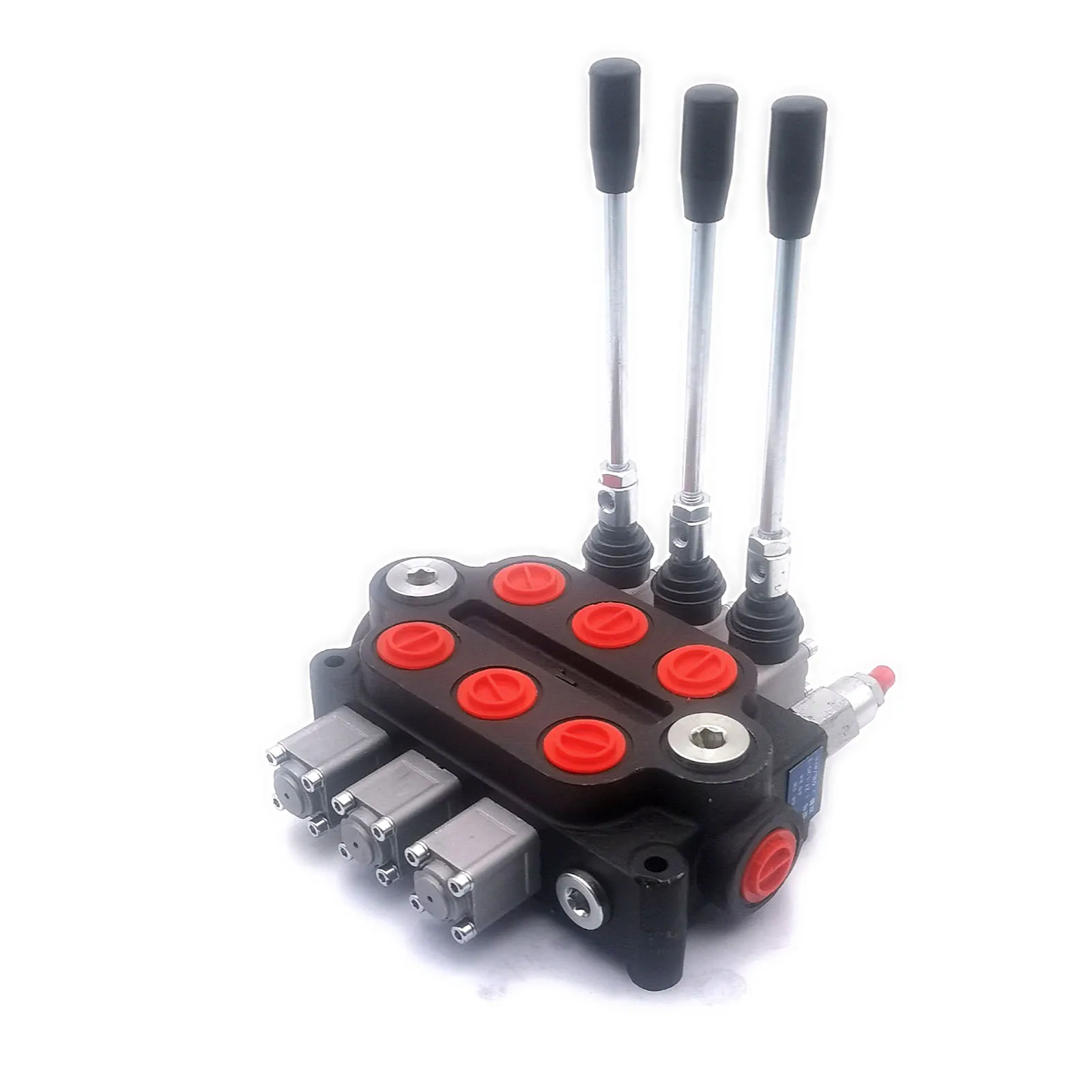 80 l/min Flow Rate Hand Control ZT-L20-3 Dump Truck Excavator Hydraulic Monoblock Transmission Directional Control Valve