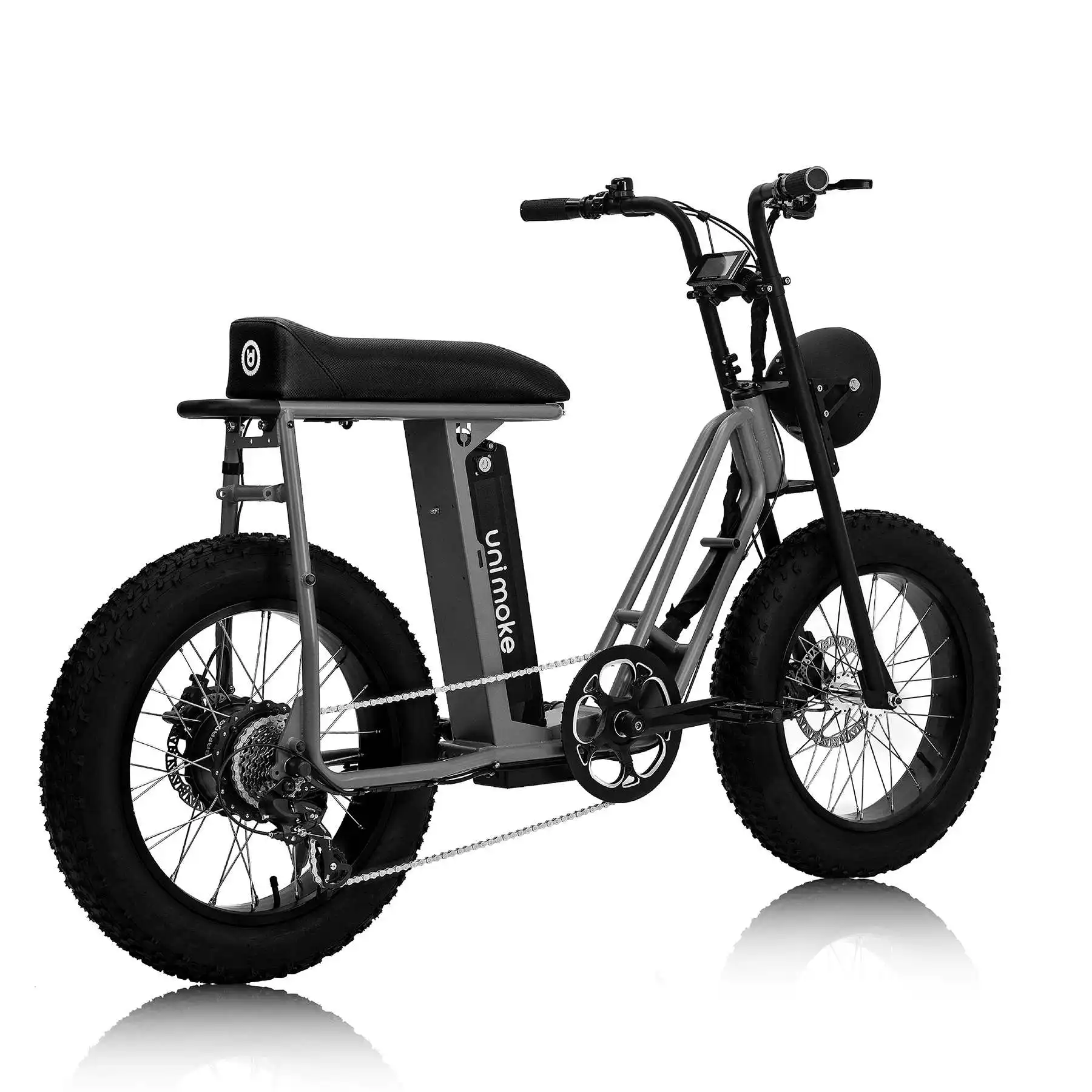 Велосипед на шинах Unimoke SW серый