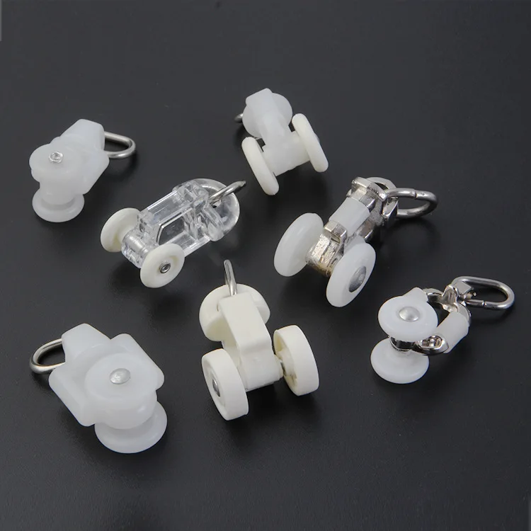 Wholesale Variety Curtain Track Runner Curtain Accessories, Double Track Curtain Accessories Runner, Curtain Track Glider PE 3cm