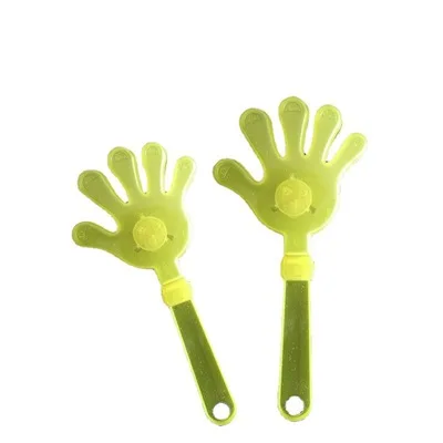 Wholesale Plastic Hand Clapper Irish Festive Party Props Football Fan Clapper