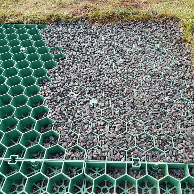 Driveway Plastic Gravel Ground Stabilisation Praking Grass Pathway Plastic Mesh Grid
