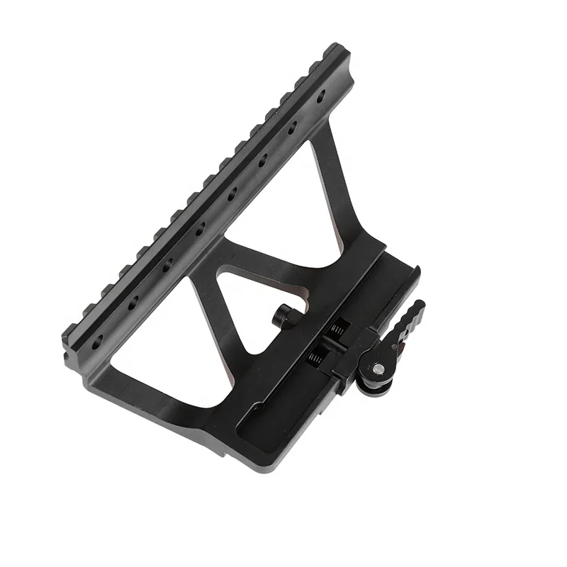 Hunting scope QD sideway telescope mount adapter