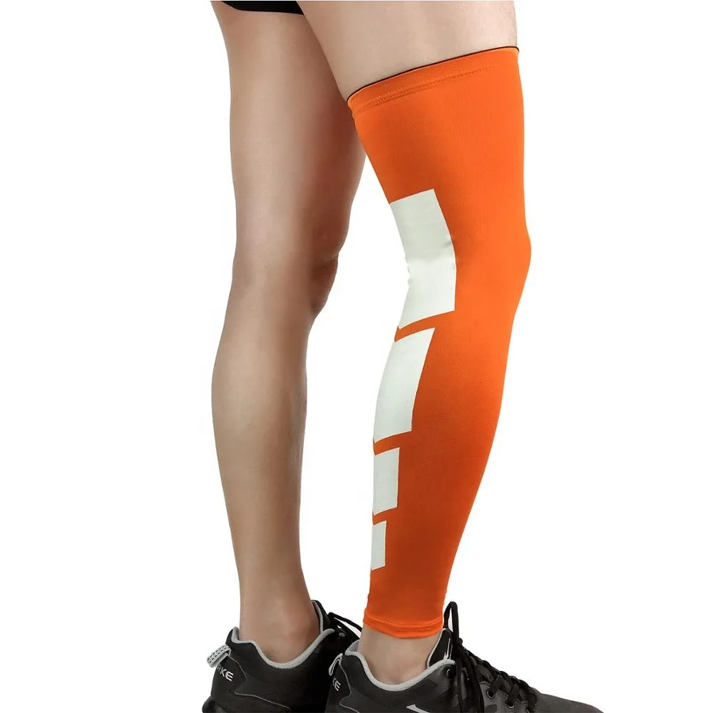 Sun Protective Cotton Knee Pad Calf Compression Sleeve Leg Sleeve Basketball Knee Pad