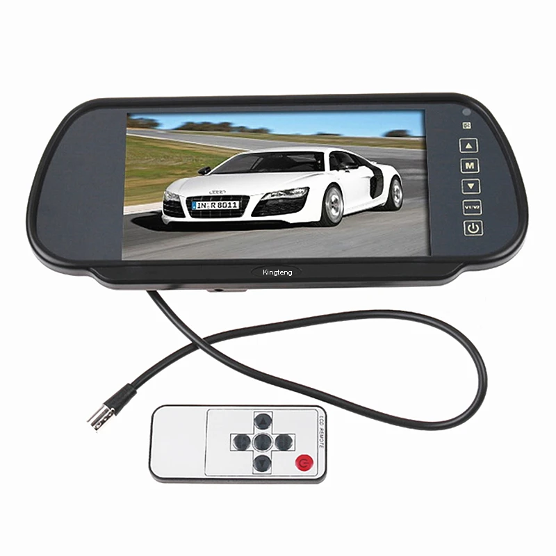 Professional Factory Good Price 7 Inch Rear View Car LED Mirror Monitor For Trucks Farm Tractor Heavy Equipment Fork-lifts RV